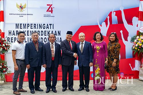 Lễ kỷ niệm 74 năm Quốc khánh Indonesia